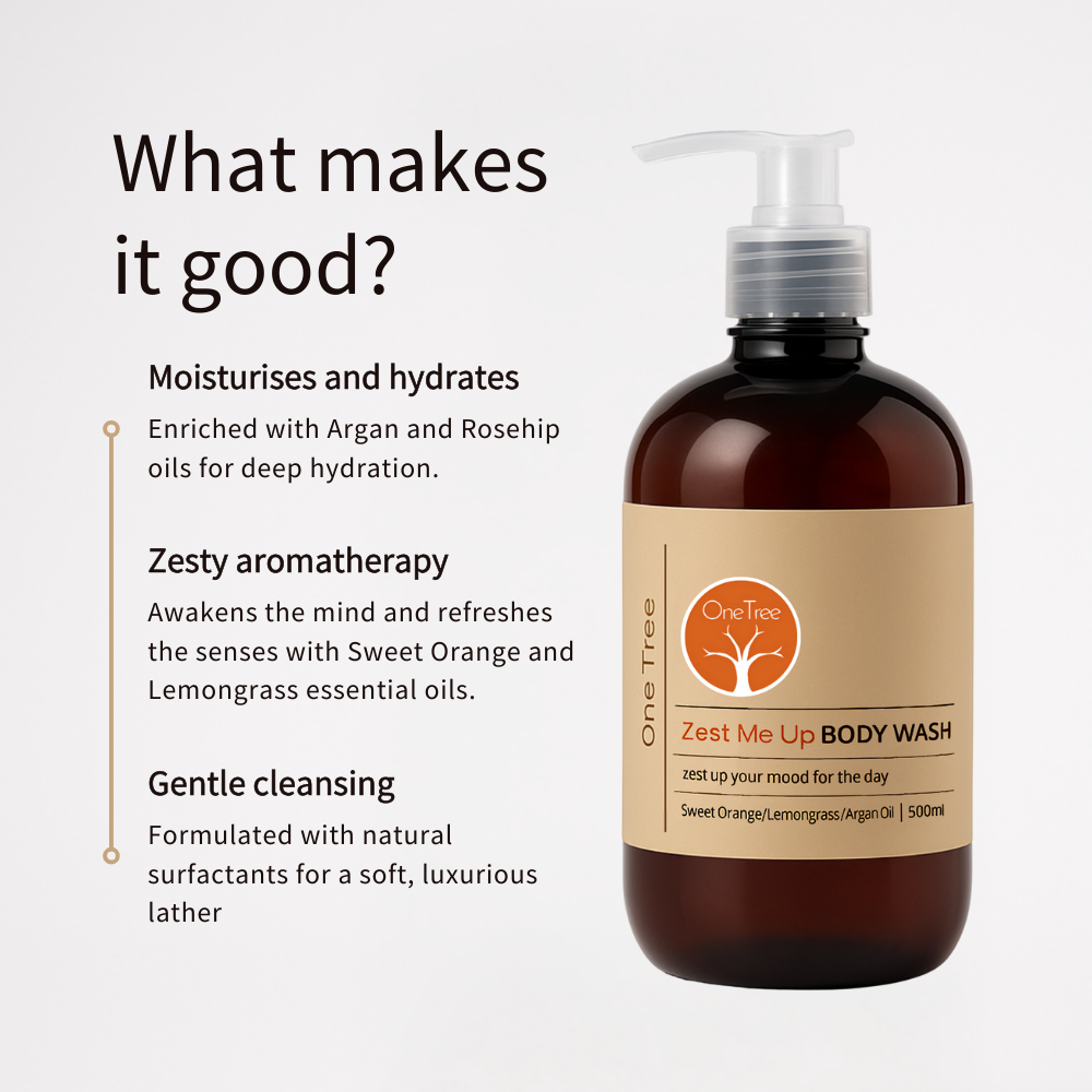One Tree Zest Me Up Body Wash 500ml