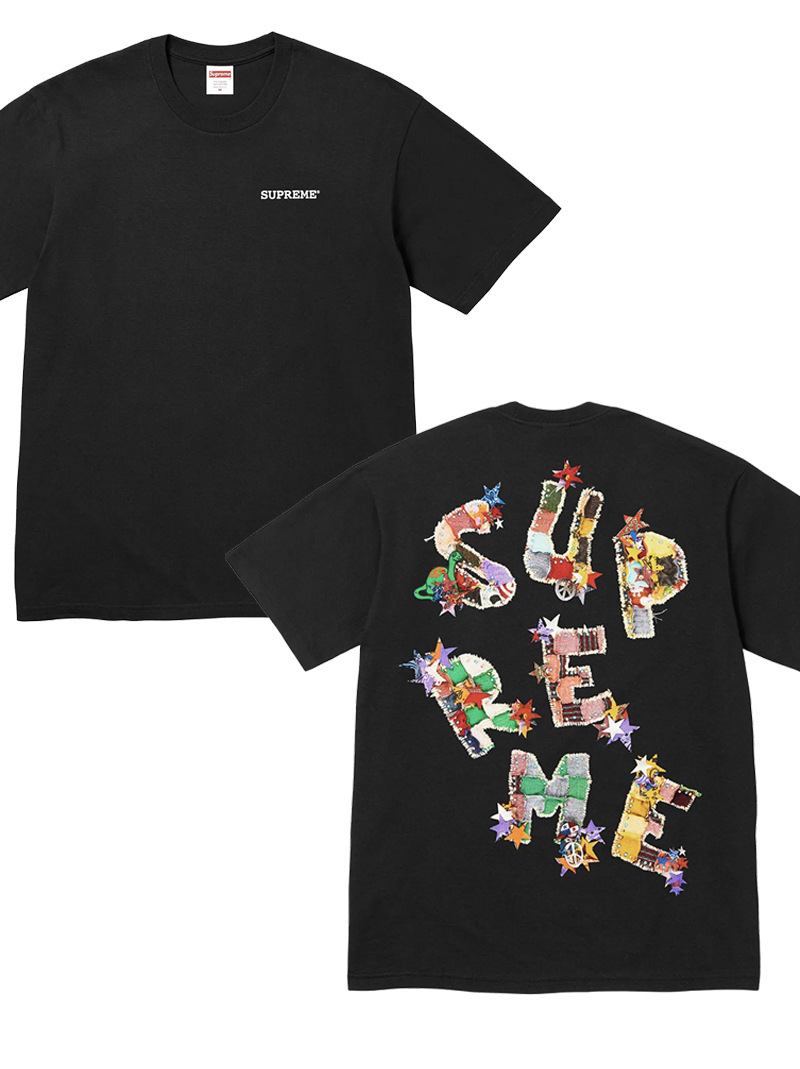 Supreme シュプリーム    軽量で快適 日常使いに最適な半袖トップス  2色兼用 男女兼用 レディース メンズ B363