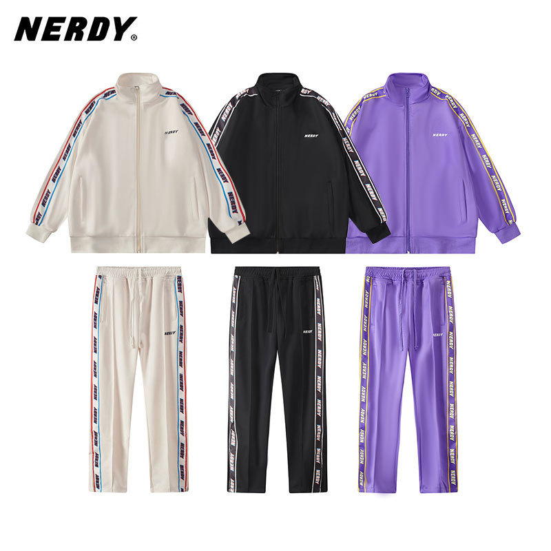 ★NERDYノルディ★NY Cropped Sweat Zip-Up Skirt Set★セット ノルディ セットアップ CROP NY HOODIE ZIPUP 上下セット 9色