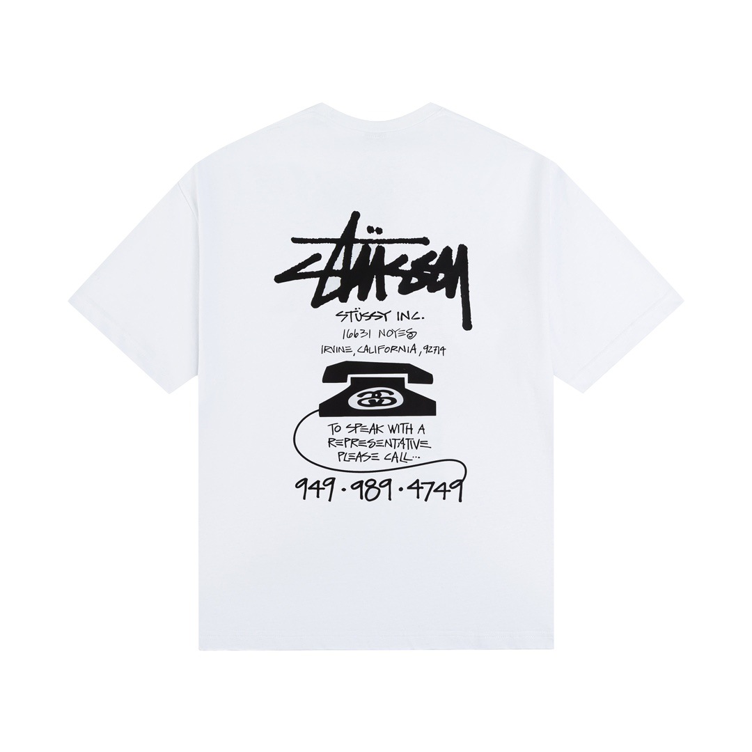 ステューシー  World Tour T-Shirt 11色兼用 男女兼用 レディース メンズ