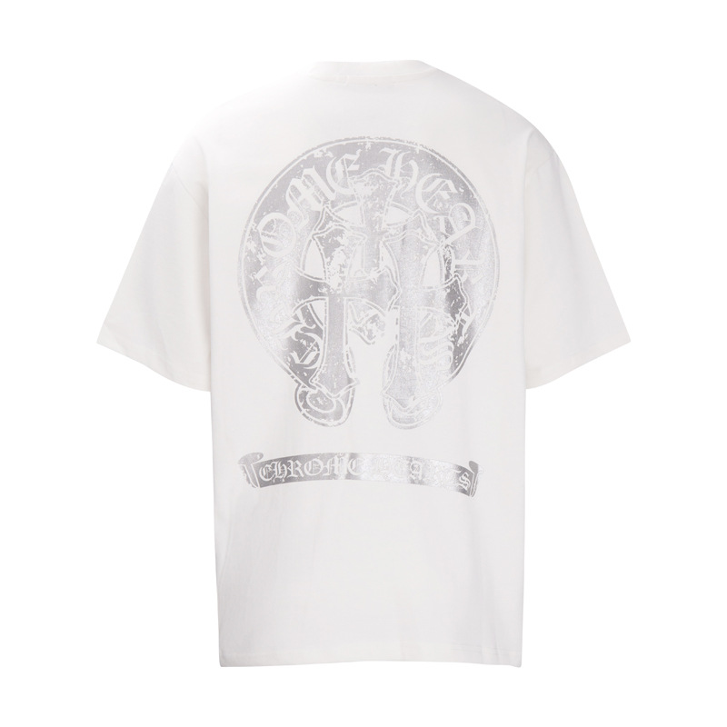 Chrome Hearts クロムハーツ カジュアルにもフォーマルにも 万能半袖トップス  2色兼用 男女兼用 レディース メンズ 6005