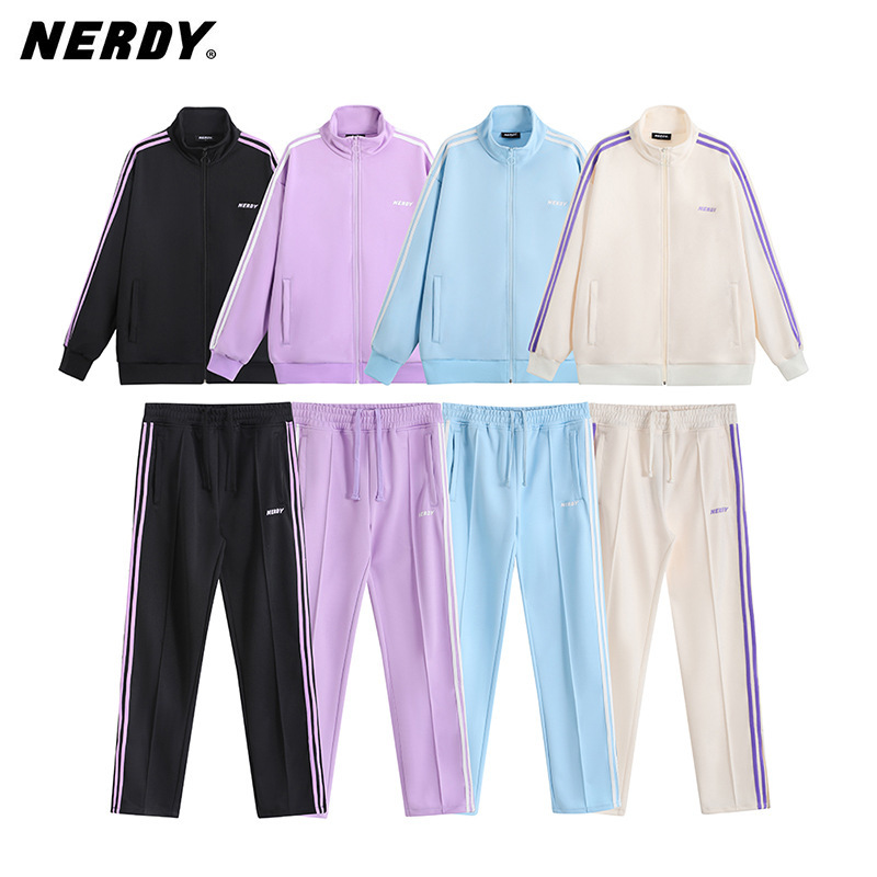 ノルディ NY TRACK 4色兼用 男女兼用 レディース メンズ セットアップ ジャージ上下 トップス パンツ