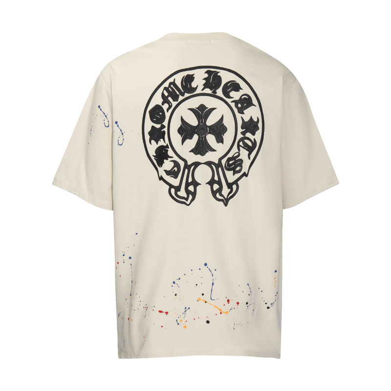 Chrome Hearts クロムハーツ オールシーズン対応 高品質半袖Tシャツ 2色兼用 男女兼用 レディース メンズ 6100