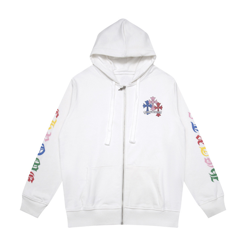 クロムハーツ  ホースシュー パーカー メンズ レディース スウェット フード付き プリント パーカー かっこいい