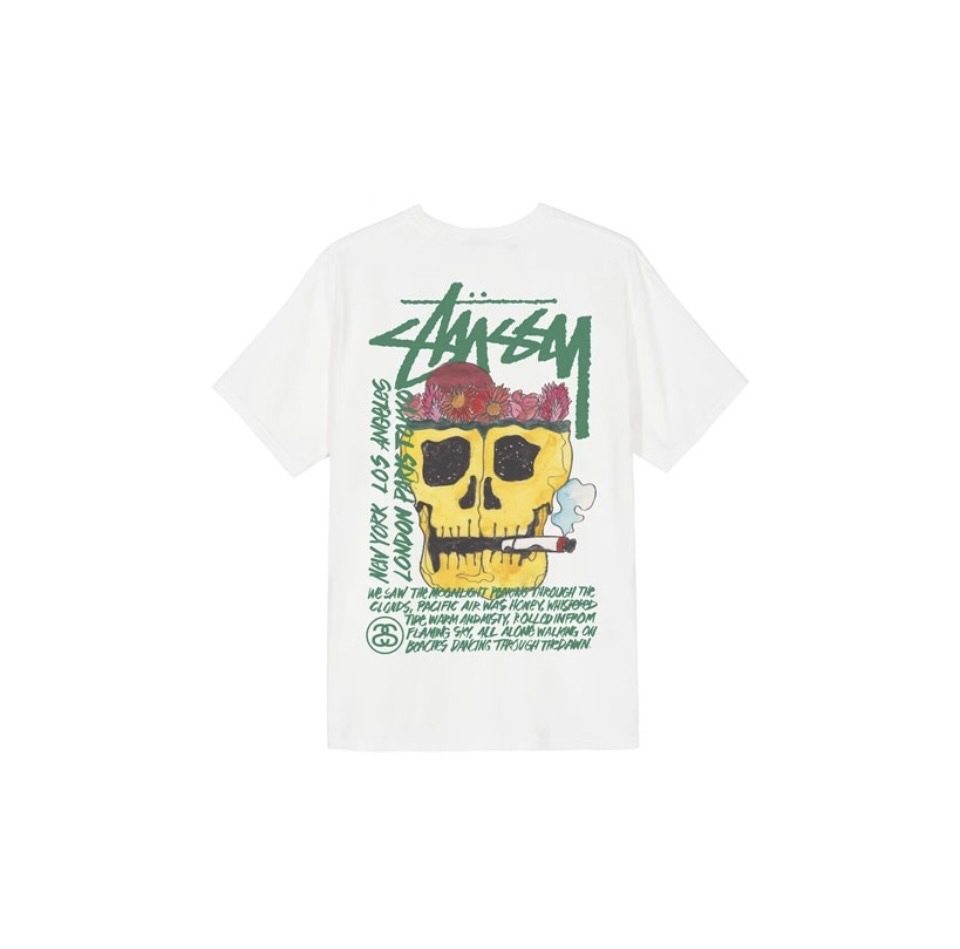 ステューシー Smooth Stock Pigment Dyed Tシャツ  NT   10色兼用 男女兼用 レディース メンズ