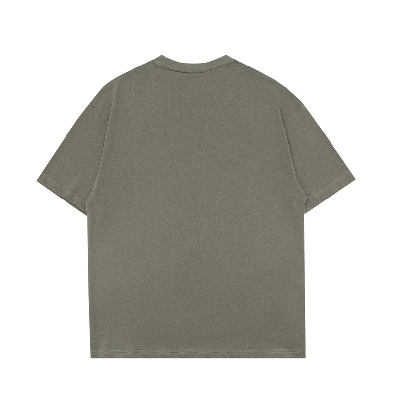 アミ・パリス ユニセックス ボクシーフィット Tシャツ 8色兼用 男女兼用 レディース メンズ