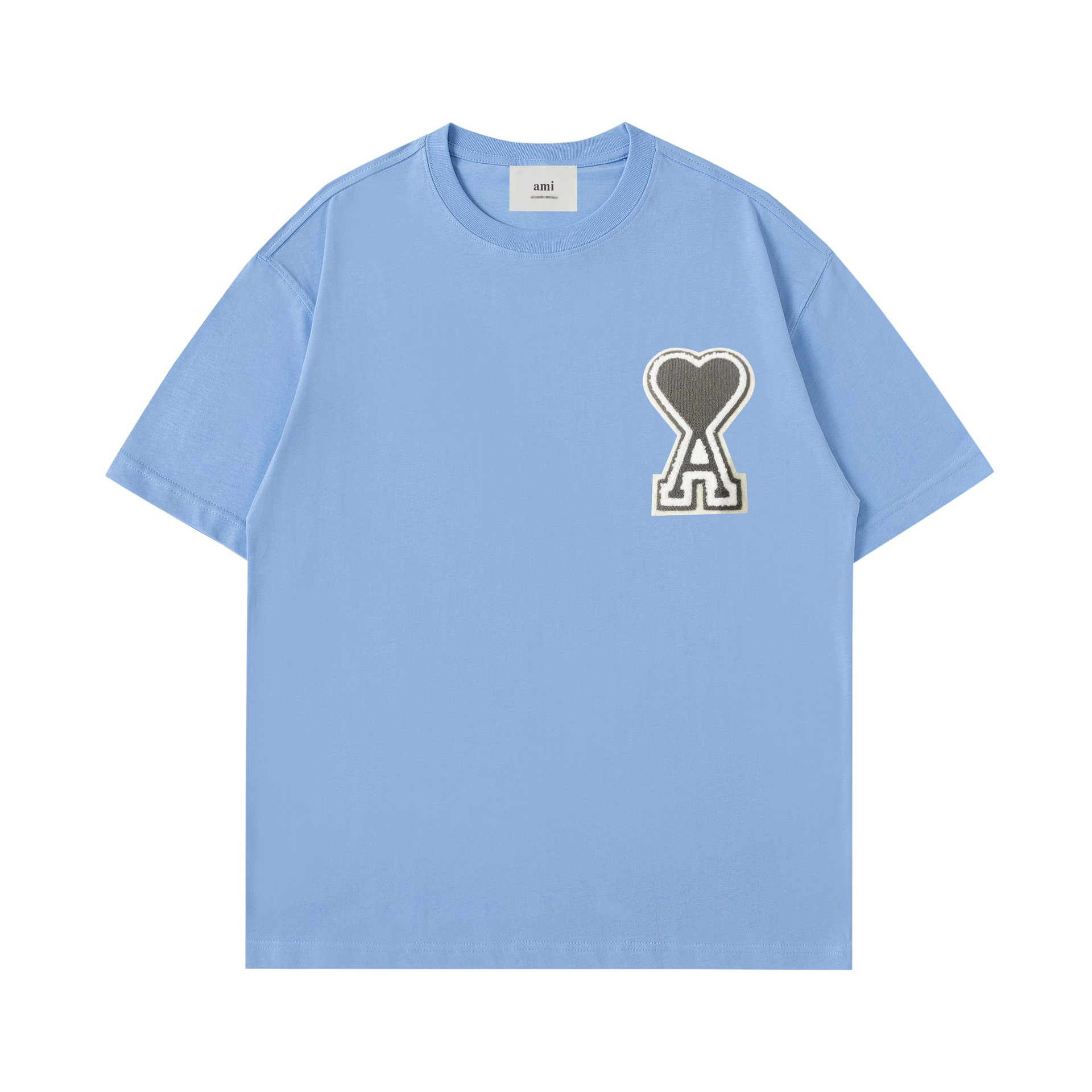 アミ・パリス DE COEUR ボクシーフィット Tシャツ 9色兼用 男女