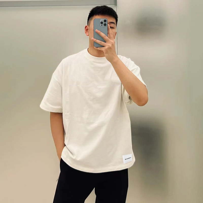 ジルサンダー 高品質素材 長持ちする半袖Tシャツ 男女兼用 2色兼用 レディース メンズ 