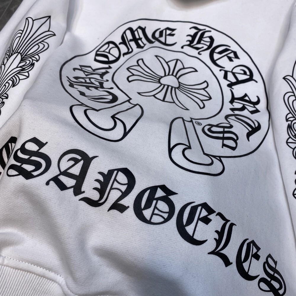 Chrome Hearts クロムハーツ   CH ASP ホースシュー パーカー メンズ レディース スウェット 男女兼用 2色兼用 レディース メンズ 