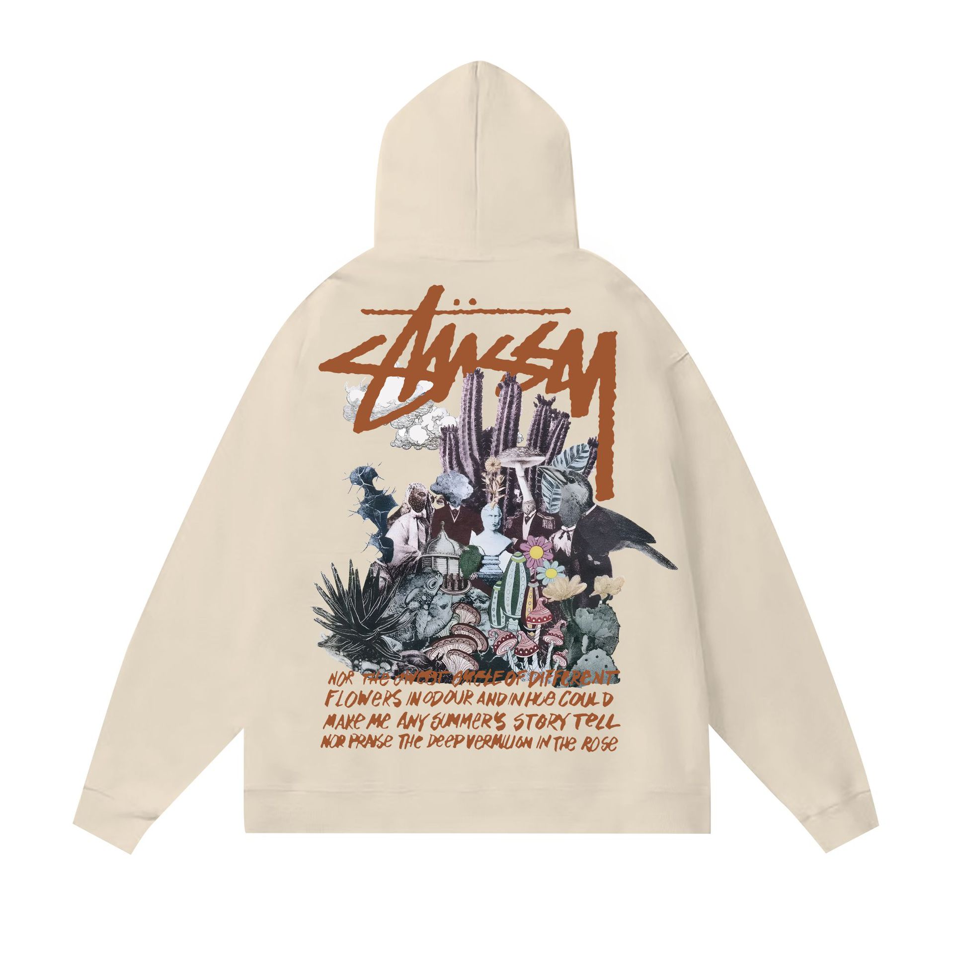 Stussy ステューシー  シーズンレスなフード付きスウェットシャツ 5色兼用 男女兼用 レディース メンズ 103