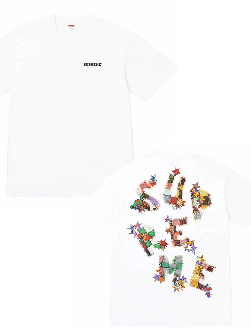 Supreme シュプリーム    軽量で快適 日常使いに最適な半袖トップス  2色兼用 男女兼用 レディース メンズ B363