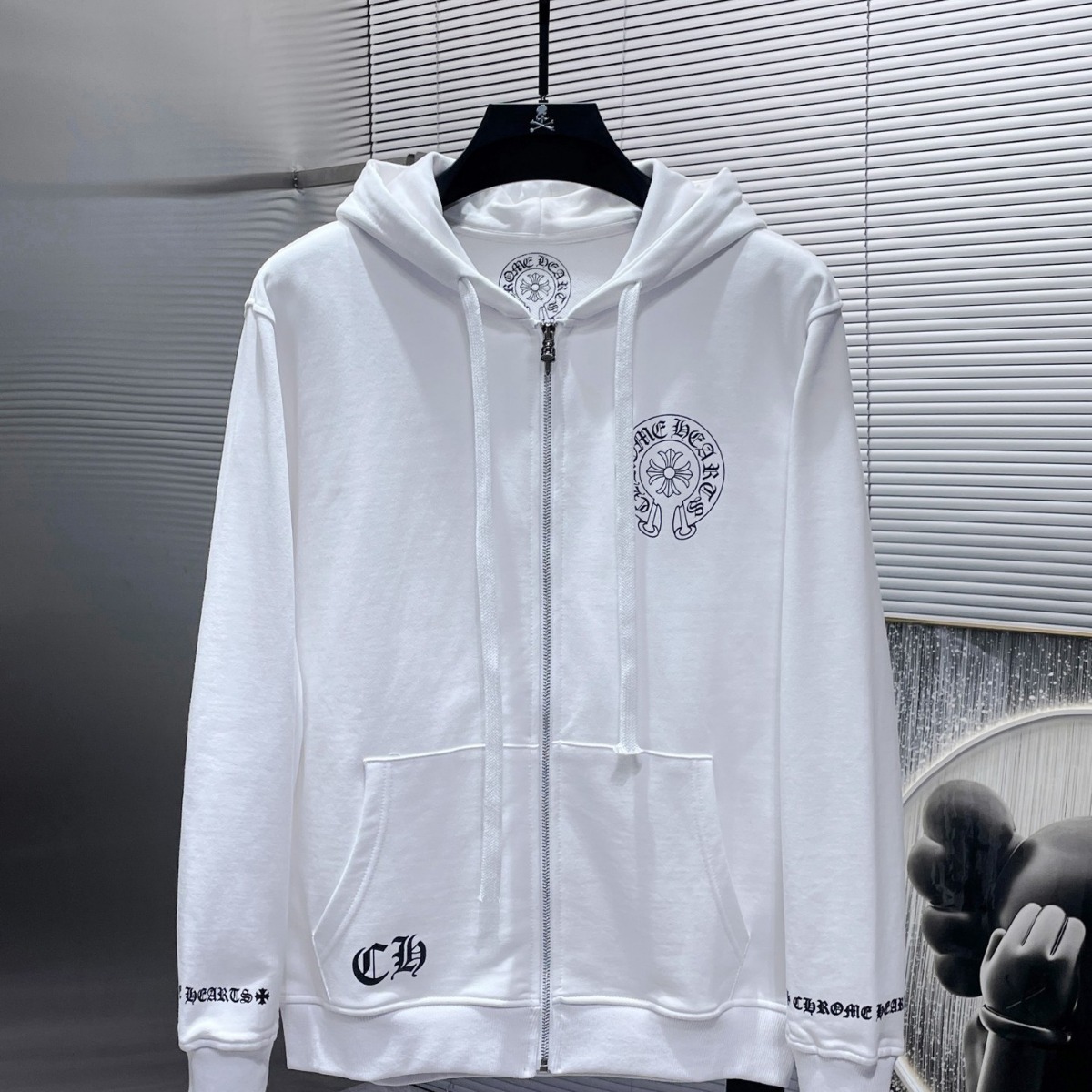 Chrome Hearts クロムハーツ   CH ASP ホースシュー パーカー メンズ レディース スウェット 男女兼用 2色兼用 レディース メンズ 