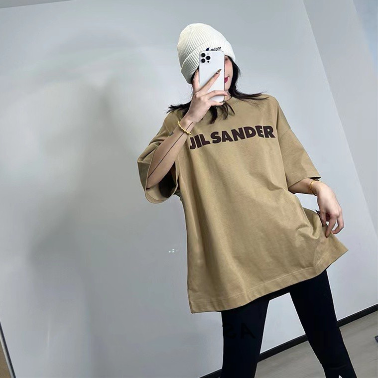 ジルサンダー  どんなシーンにも対応 オールマイティな半袖トップス 男女兼用 6色兼用 レディース メンズ 