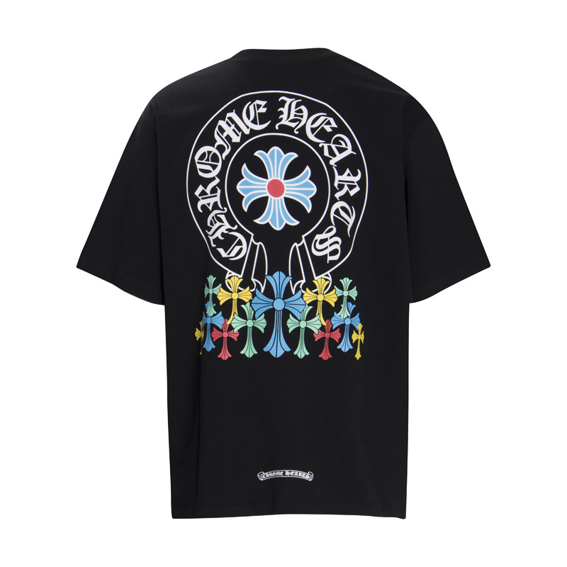 Chrome Hearts クロムハーツ ミニマルデザイン 使いやすい半袖Tシャツ 2色兼用 男女兼用 レディース メンズ 6011