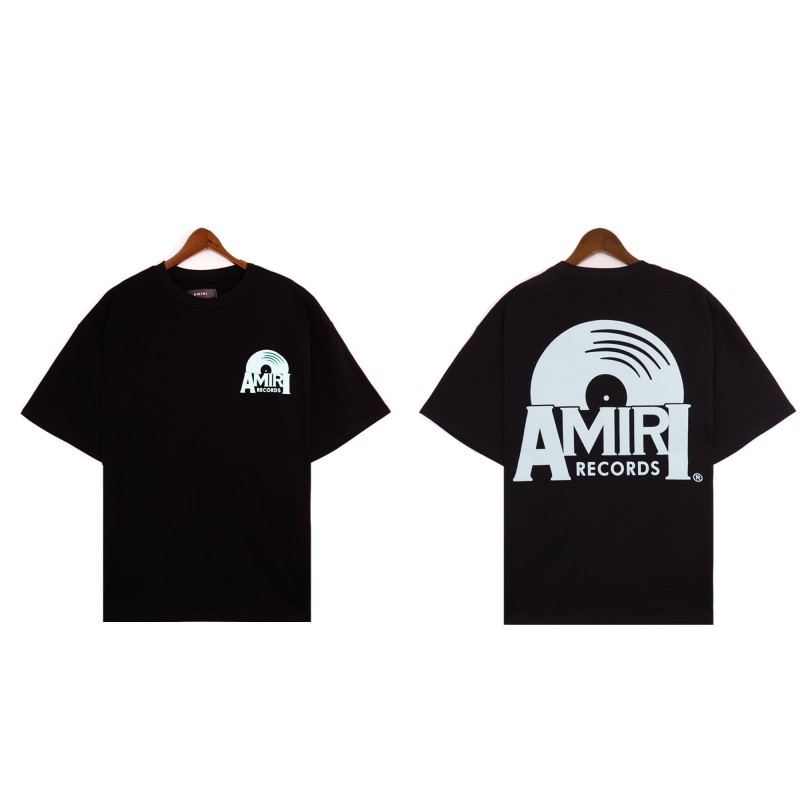アミリ 通気性抜群 涼しい半袖Tシャツ 男女兼用 2色兼用 レディース メンズ 