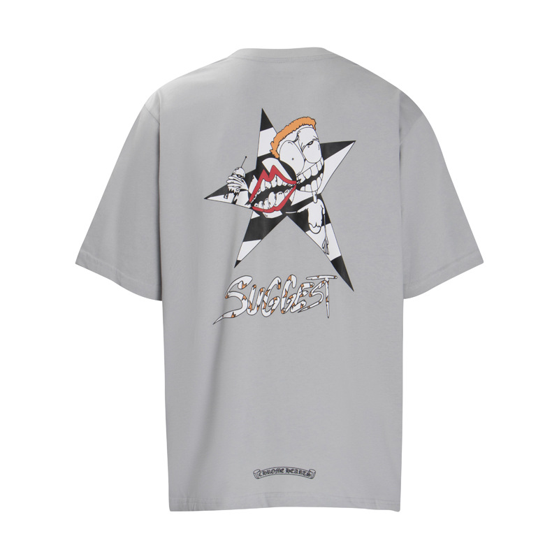 イ*ン様 ★Chrome Hearts 半袖 Tシャツ メンズ XLサイズ Chrome Hearts クロムハーツ モダンデザイン シックな半袖