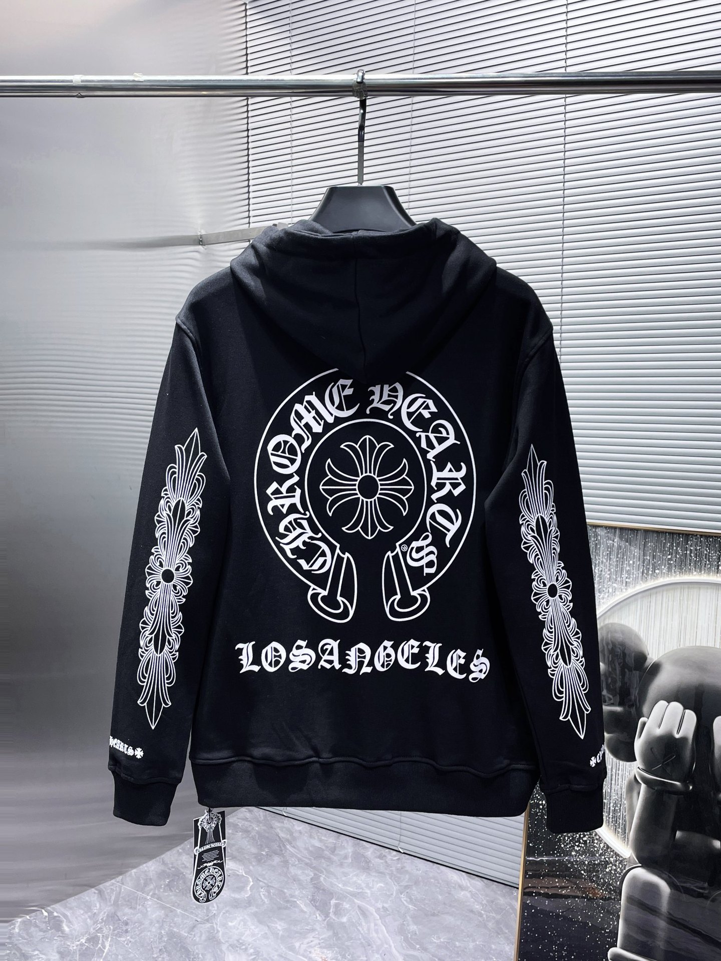 Chrome Hearts クロムハーツ   CH ASP ホースシュー パーカー メンズ レディース スウェット 男女兼用 2色兼用 レディース メンズ 
