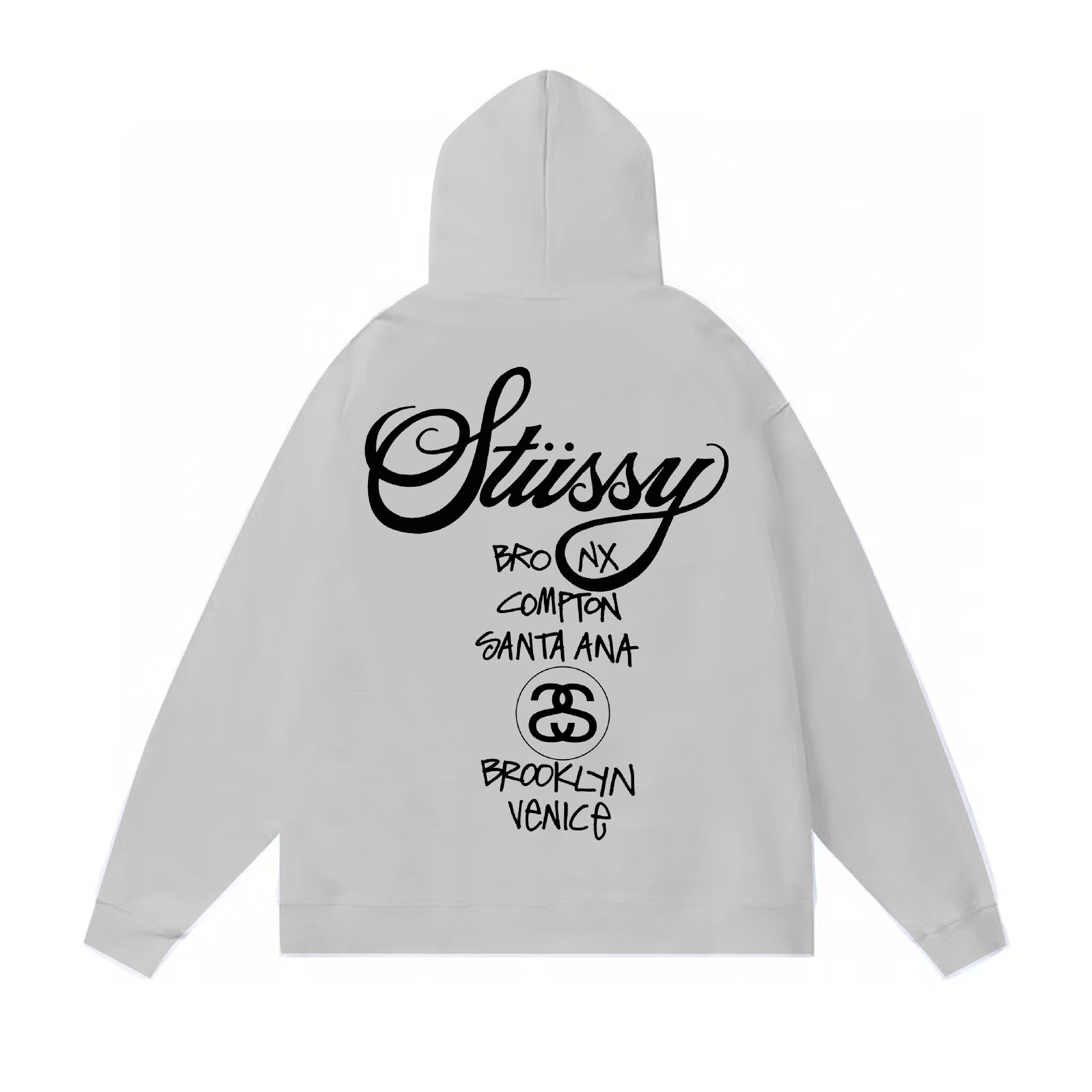 Stussy ステューシー  ヴィンテージ風フード付きスウェット 5色兼用 男女兼用 レディース メンズ 104