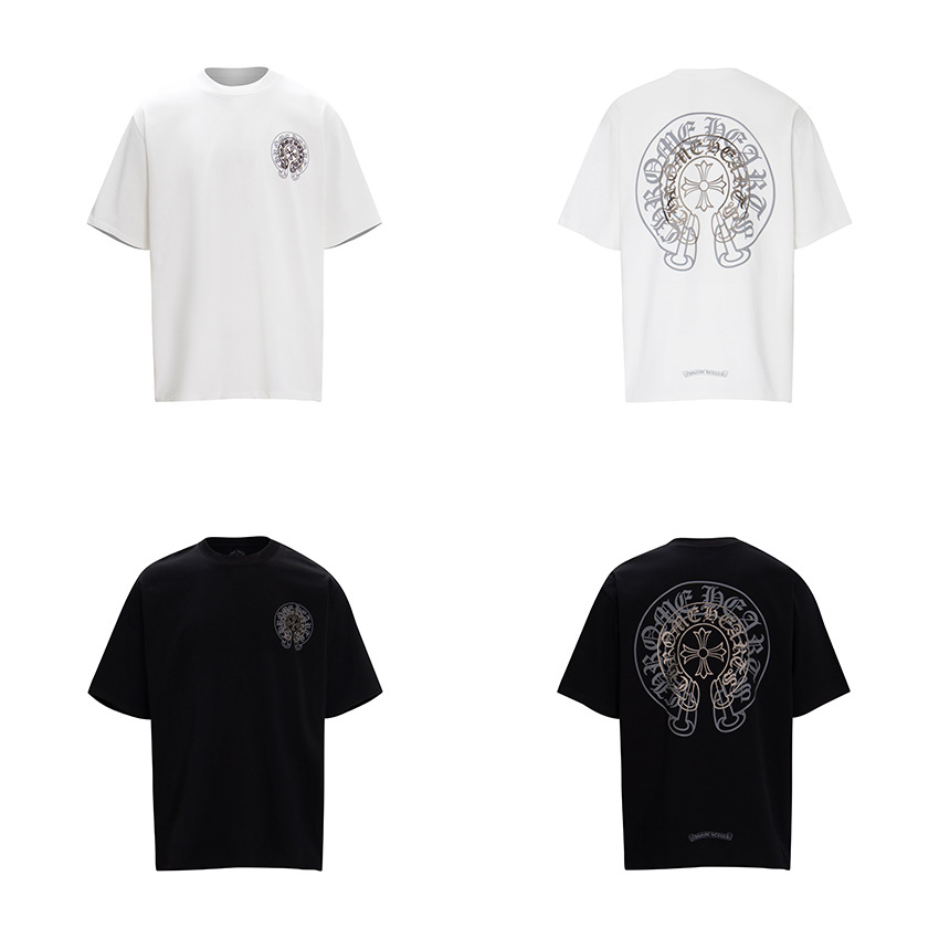 希少♪CH◆ スクロール ホースシュー モノグラム ロゴ Tシャツ Chrome Hearts - CHROME HEARTS クロムハーツ ×COMME des