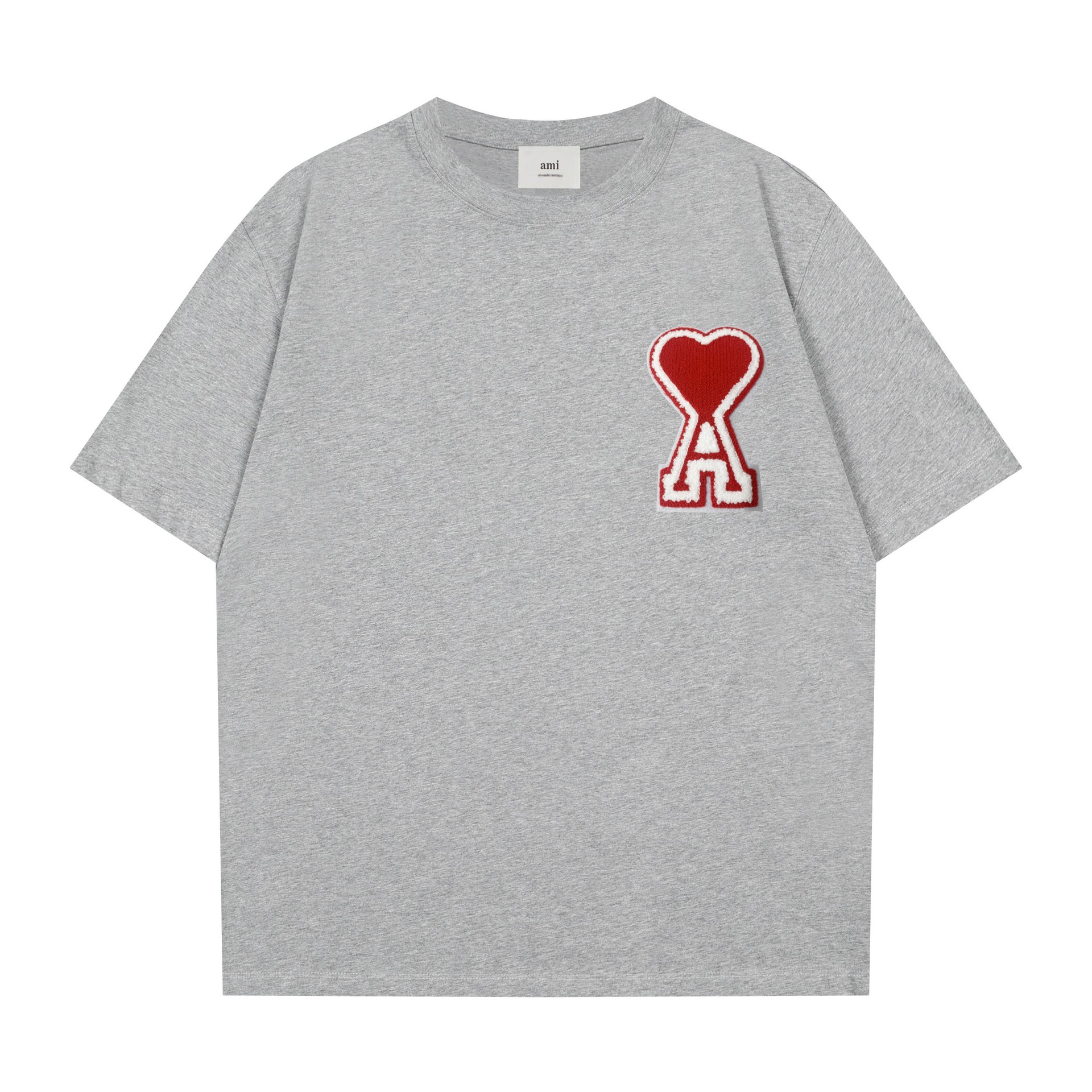 アミ・パリス  DE COEUR ボクシーフィット Tシャツ 9色兼用 男女兼用 レディース メンズ
