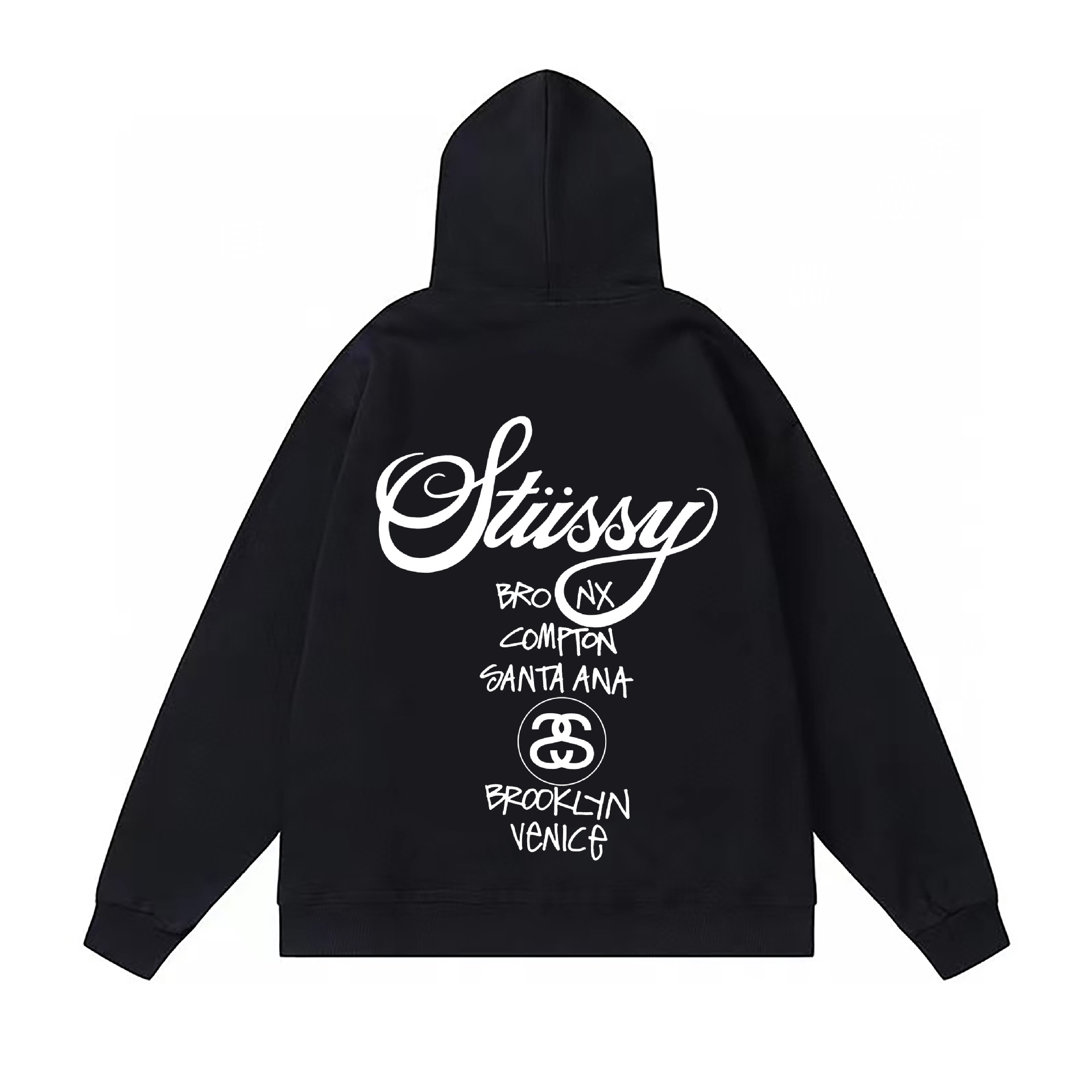 Stussy ステューシー  ヴィンテージ風フード付きスウェット 5色兼用 男女兼用 レディース メンズ 104