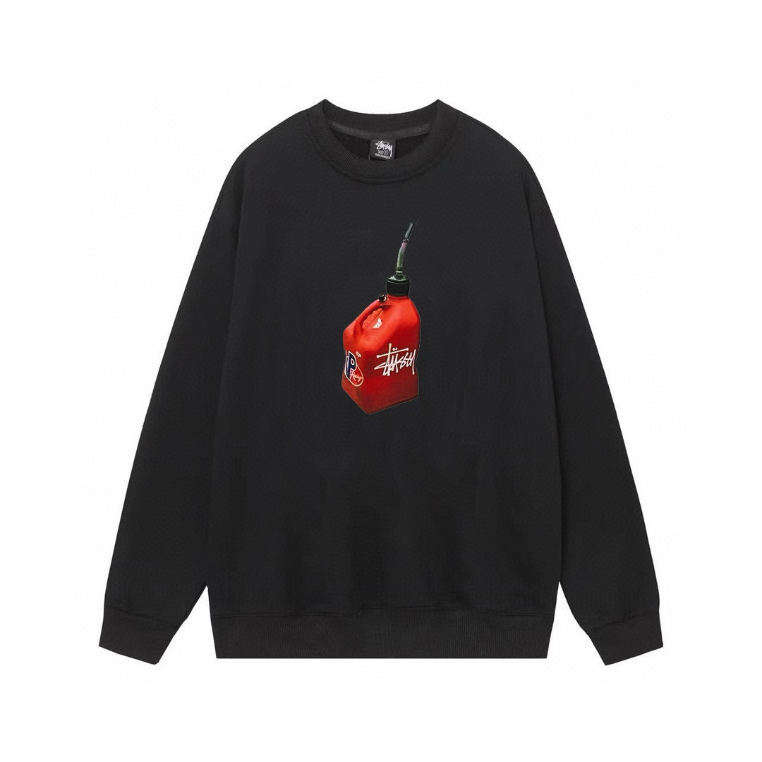 Stussy ステューシー  旬なカラーのデイリースウェットシャツ 4色兼用 男女兼用 レディース メンズ 113