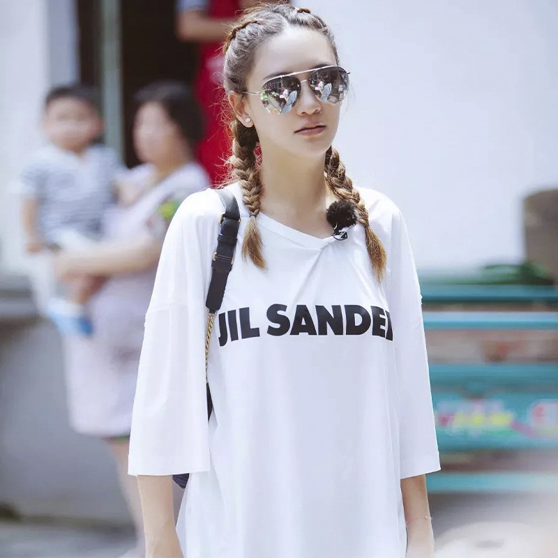 ジルサンダー  どんなシーンにも対応 オールマイティな半袖トップス 男女兼用 6色兼用 レディース メンズ 