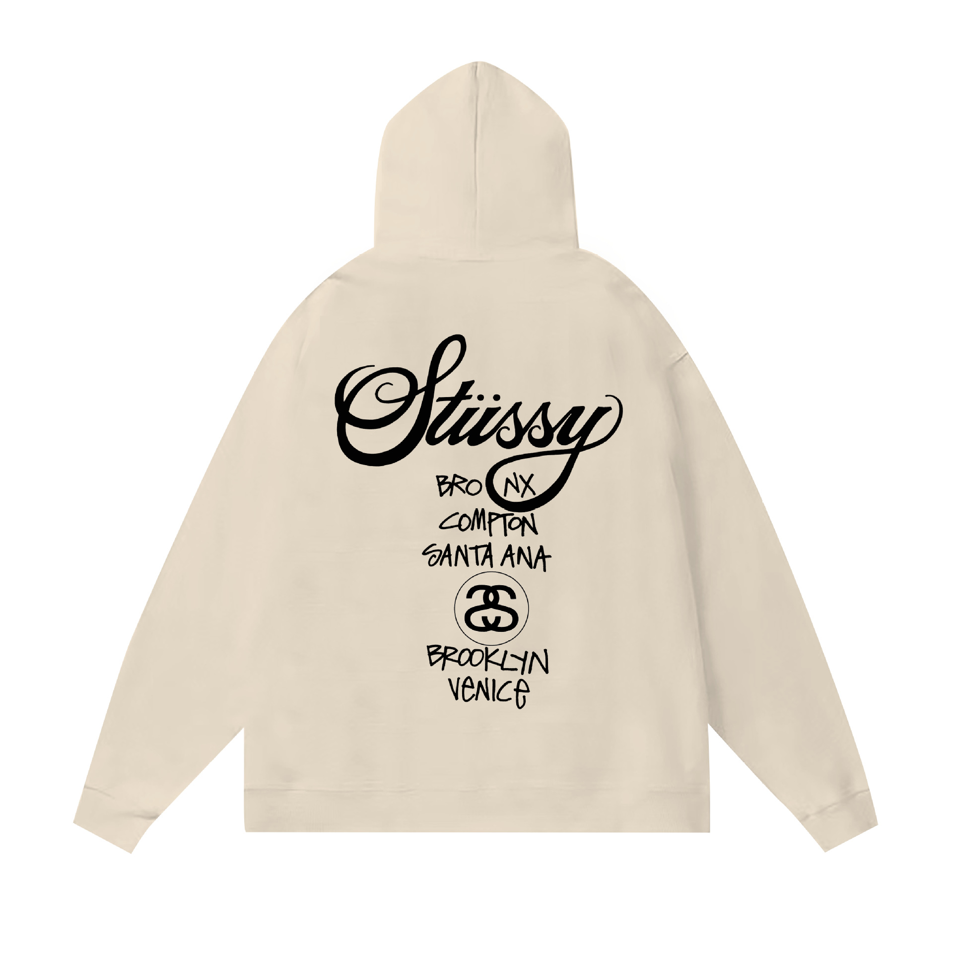 Stussy ステューシー  ヴィンテージ風フード付きスウェット 5色兼用 男女兼用 レディース メンズ 104