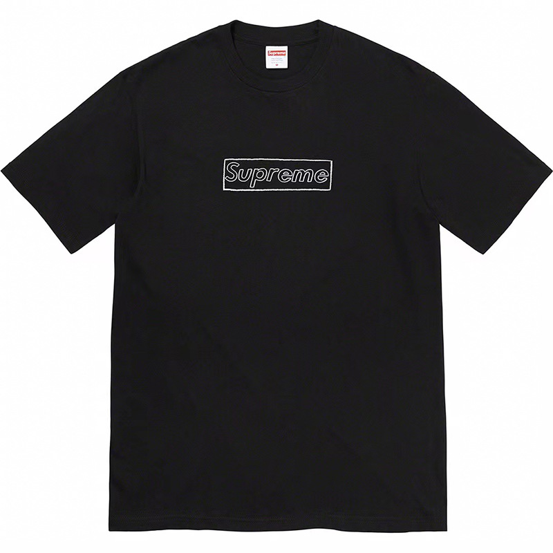 Supreme シュプリーム   Pinline Tee ピンラインロゴ 半袖 Tシャツ  10色兼用 男女兼用 レディース メンズ