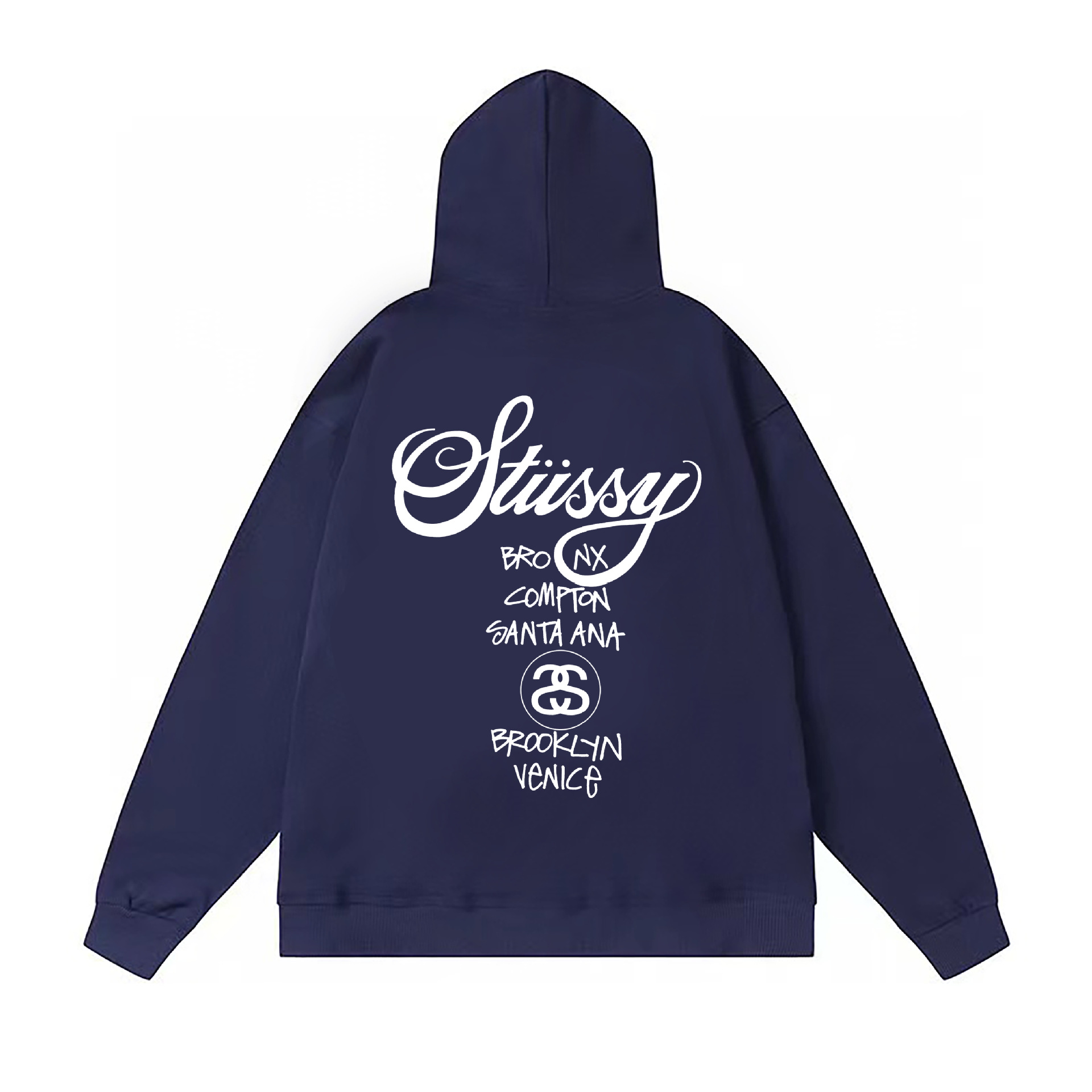 Stussy ステューシー  ヴィンテージ風フード付きスウェット 5色兼用 男女兼用 レディース メンズ 104