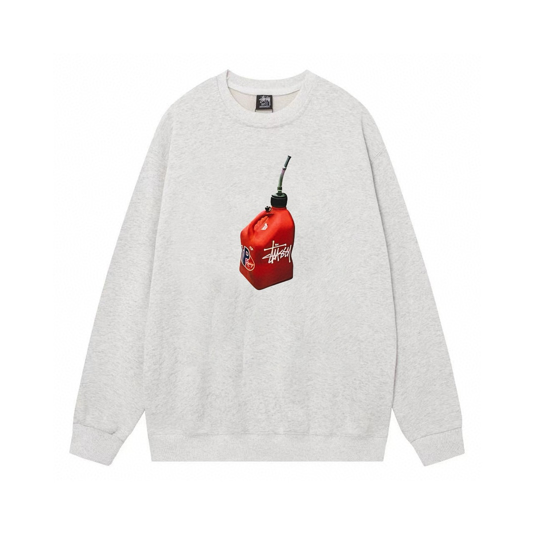 Stussy ステューシー  旬なカラーのデイリースウェットシャツ 4色兼用 男女兼用 レディース メンズ 113