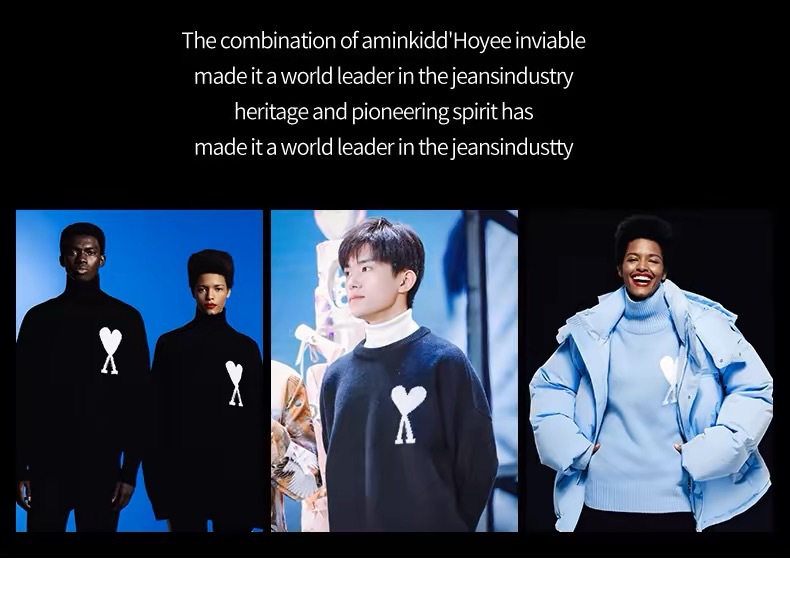 アミ・パリス de Coeur ロゴ 刺繍 半袖シャツ 4色兼用 男女兼用 レディース メンズ