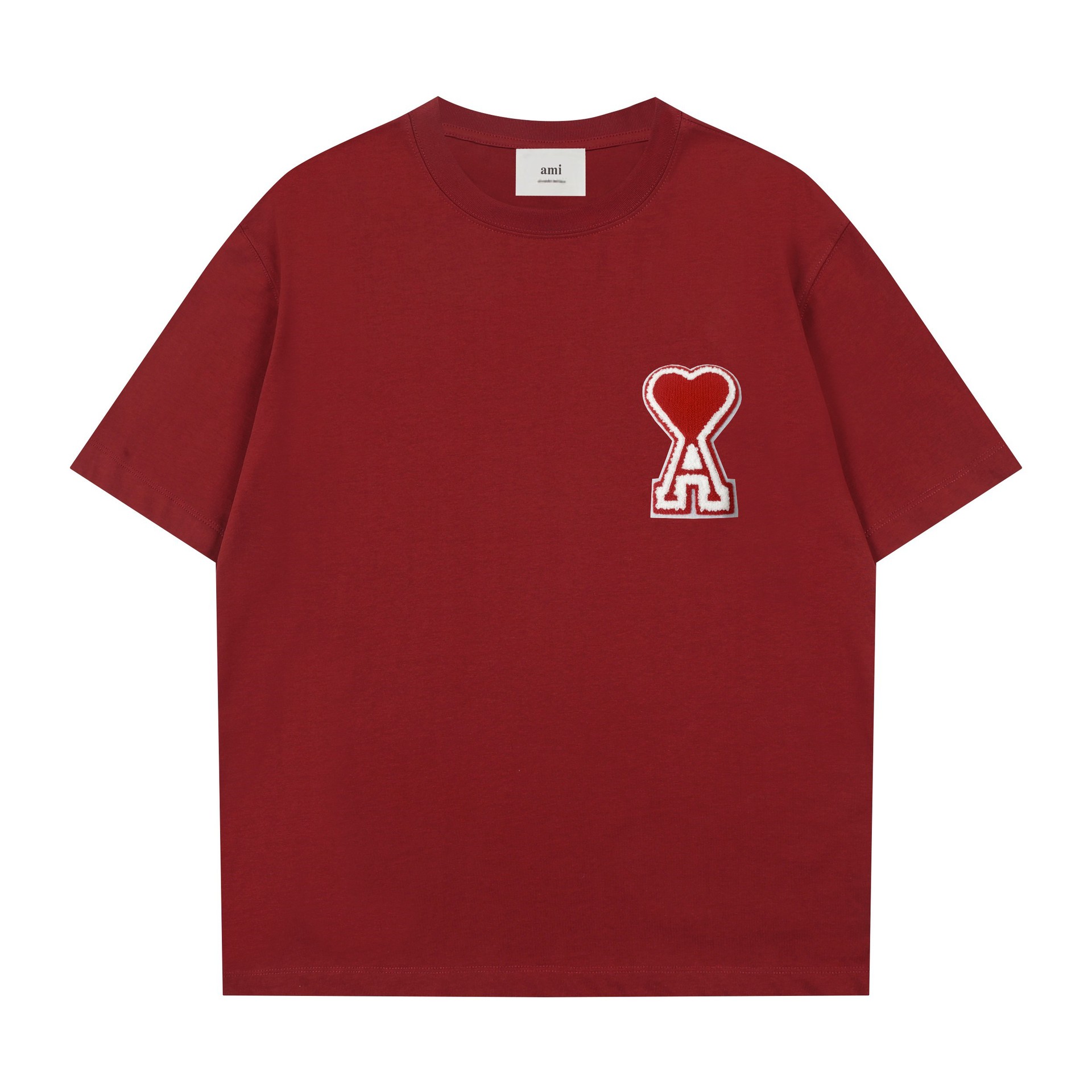 AMI PARIS AMI DE COEUR ボクシーフィット Tシャツ AMI Alexandre Mattiussi ALEXANDRE MATTIUSSI DE COEUR アミ