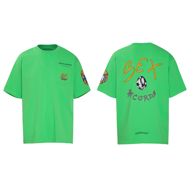 Chrome Hearts クロムハーツ 多用途！シンプルデザインの半袖シャツ 男女兼用 レディース メンズ  6043