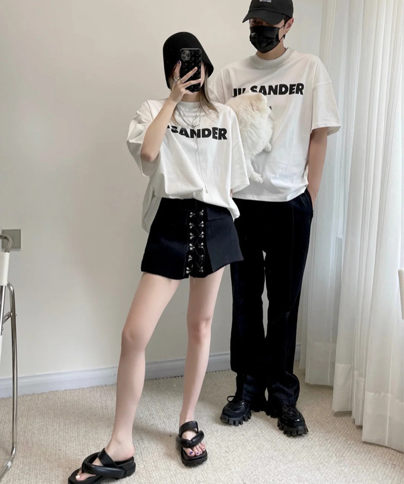 ジルサンダー  どんなシーンにも対応 オールマイティな半袖トップス 男女兼用 6色兼用 レディース メンズ 