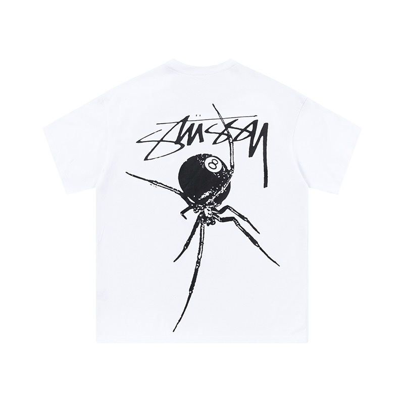 ステューシー 半袖 Tシャツ メンズ レディース グラフィックプリント Tシャツ おしゃれ 人気 コットン 夏服  10色兼用 男女兼用 レディース メンズ
