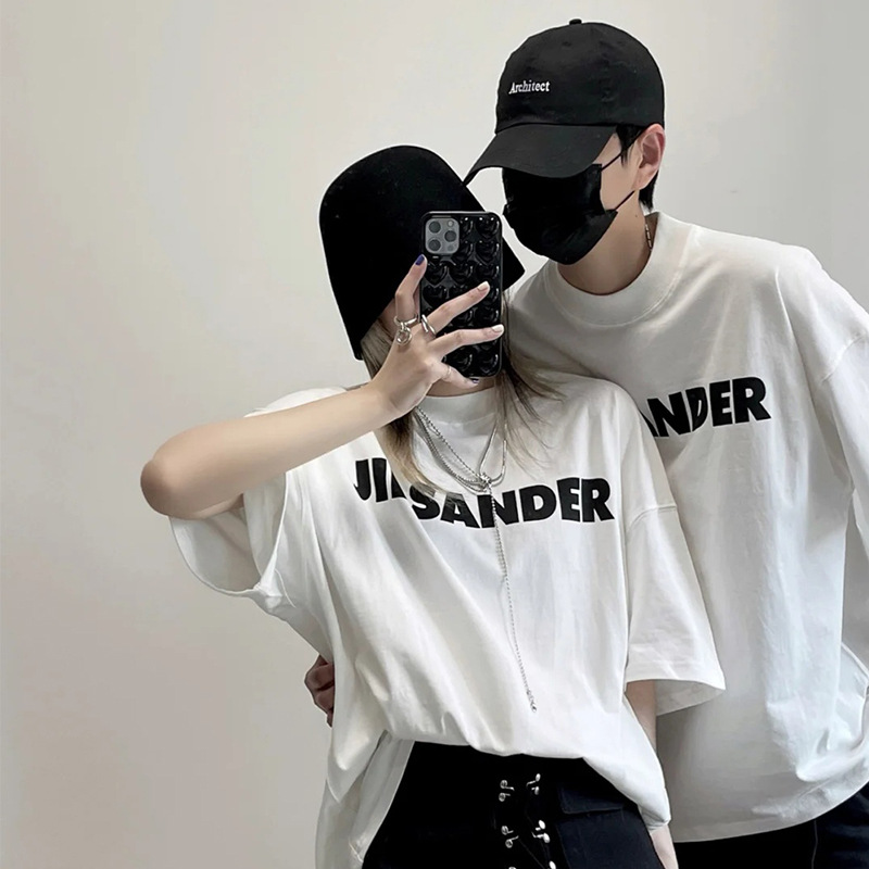 ジルサンダー  どんなシーンにも対応 オールマイティな半袖トップス 男女兼用 6色兼用 レディース メンズ 