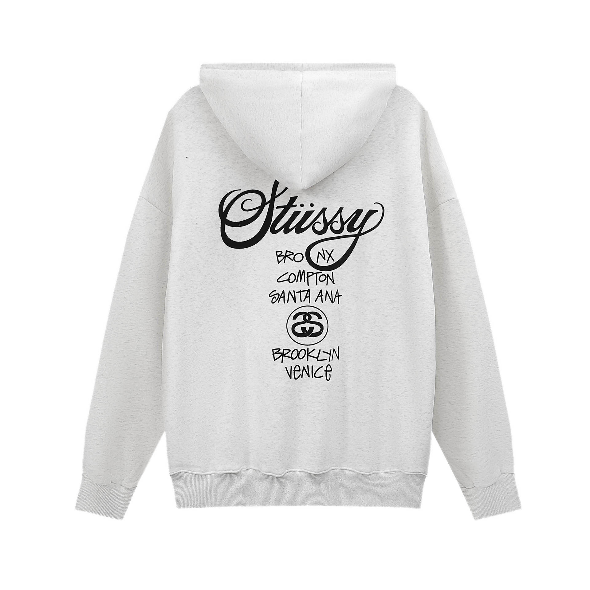 Stussy ステューシー  シーズンレスなフード付きスウェットシャツ 3色兼用 男女兼用 レディース メンズ S606