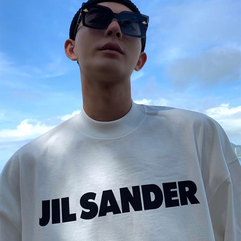 ジルサンダー  どんなシーンにも対応 オールマイティな半袖トップス 男女兼用 6色兼用 レディース メンズ 