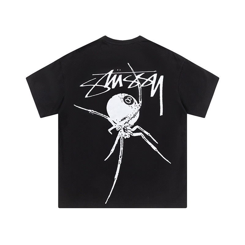 ステューシー 半袖 Tシャツ メンズ レディース グラフィックプリント Tシャツ おしゃれ 人気 コットン 夏服  10色兼用 男女兼用 レディース メンズ