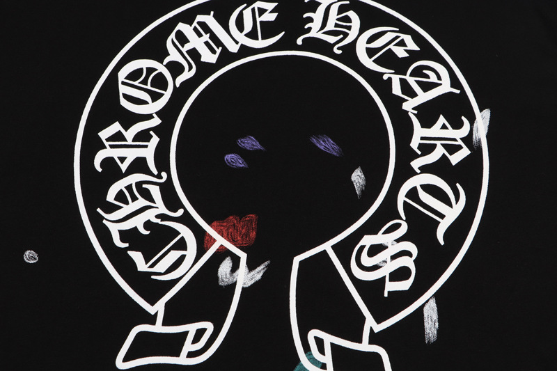 Chrome Hearts クロムハーツ スタイリッシュで機能的 半袖トップス  2色兼用 男女兼用 レディース メンズ 6053