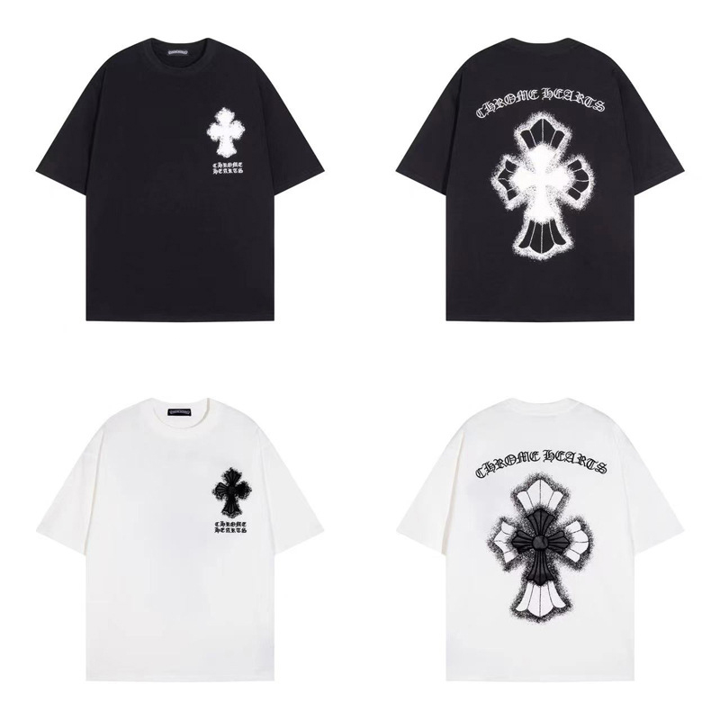 Chrome Hearts クロムハーツ ユニセックスデザイン 誰でも着られる半袖Tシャツ  6123