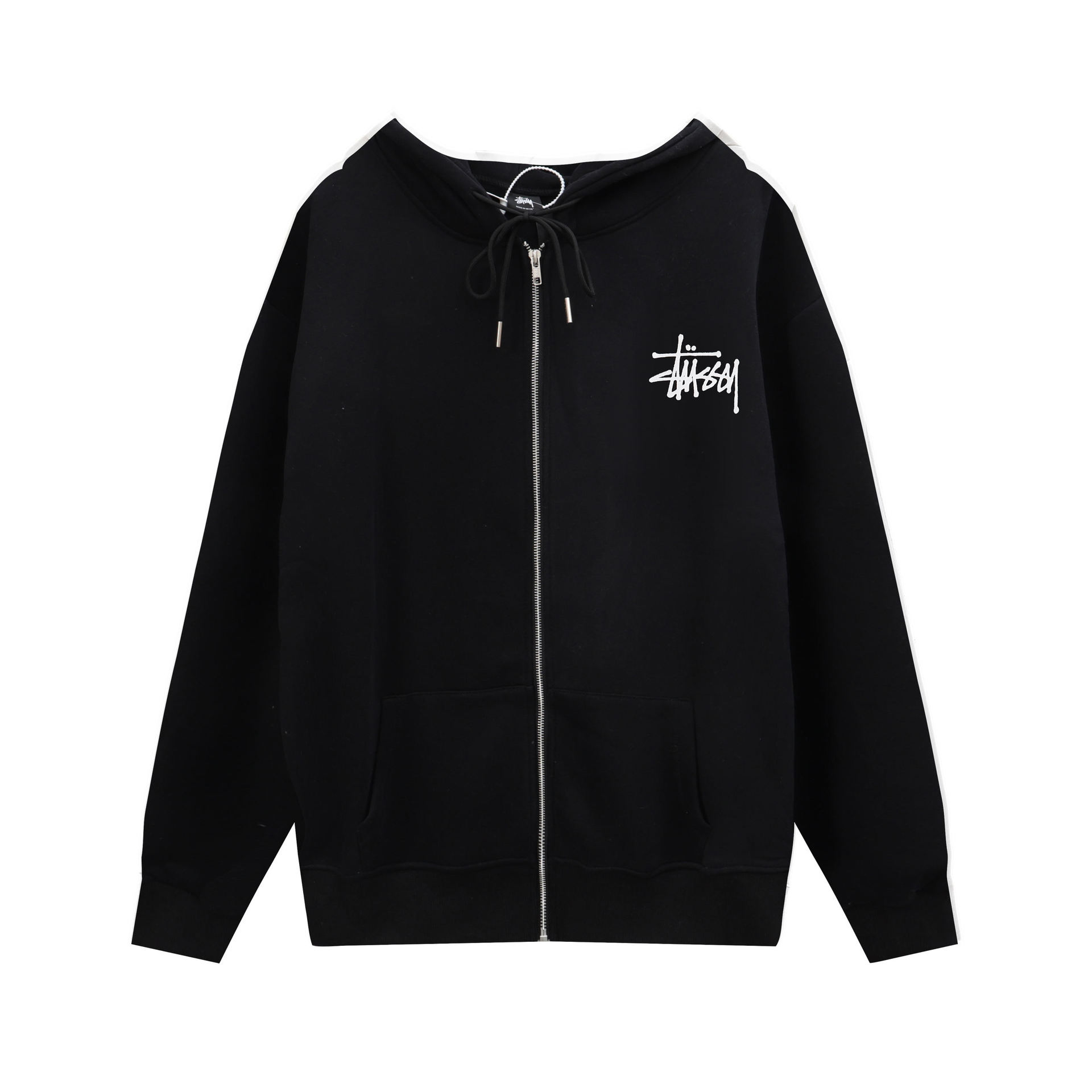 Stussy ステューシー リラックスフィットのフード付きパーカー 3色兼用 男女兼用 レディース メンズ S648