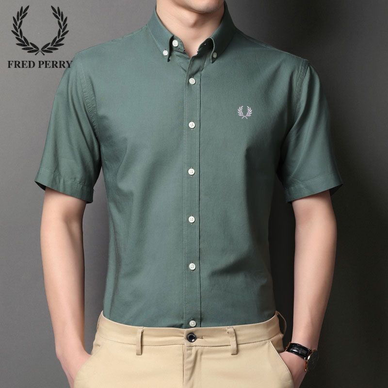 フレッドペリー  シンプルでおしゃれなユニセックスシャツ 男女兼用 6色兼用 レディース メンズ 