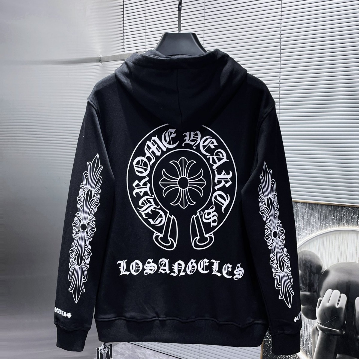Chrome Hearts クロムハーツ   CH ASP ホースシュー パーカー メンズ レディース スウェット 男女兼用 2色兼用 レディース メンズ 