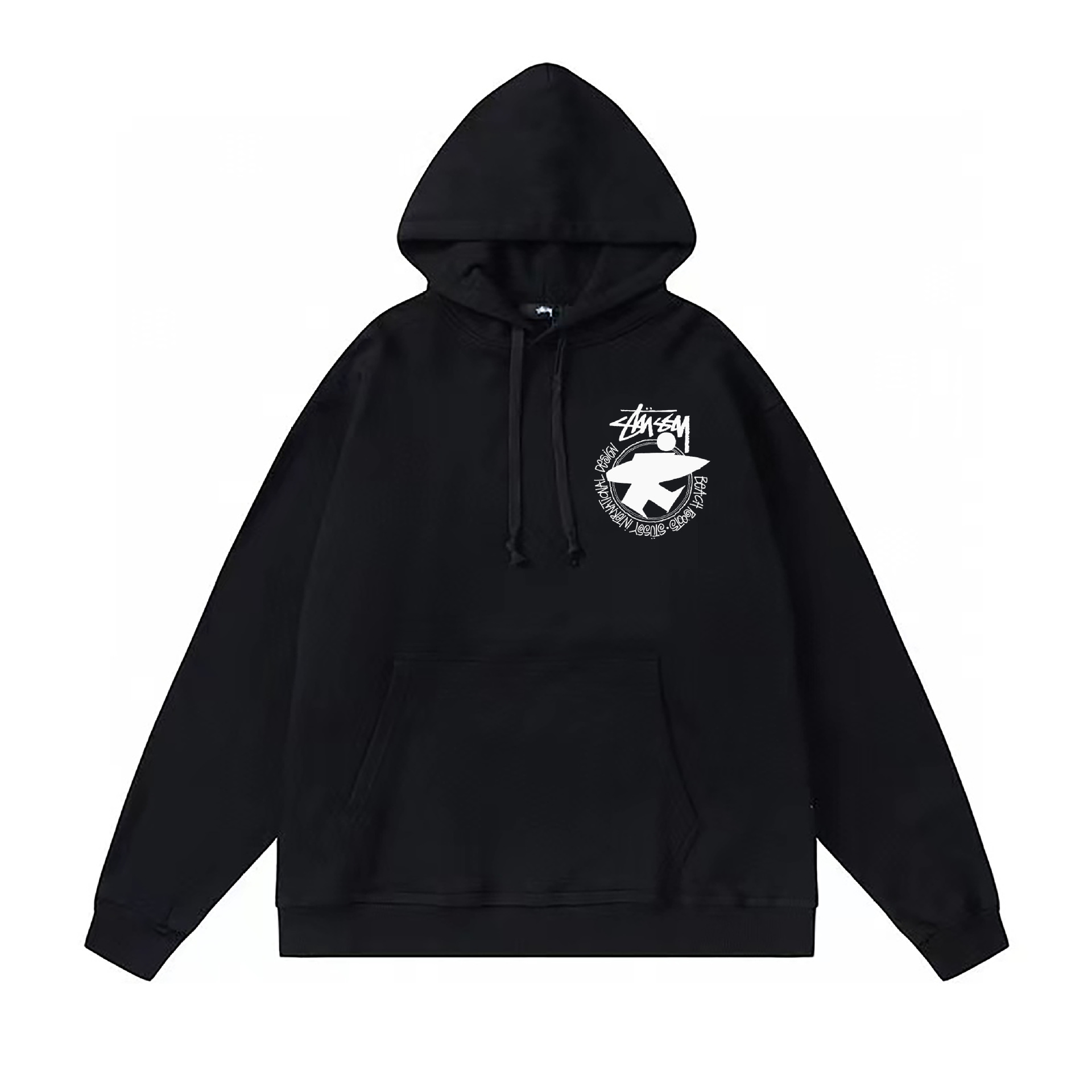 Stussy ステューシー  リサイクル素材のエコフード付きパーカー 5色兼用 男女兼用 レディース メンズ 112