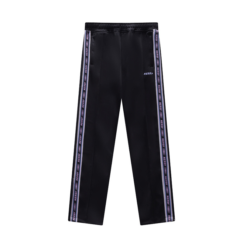 ノルディ 3色兼用 男女兼用 レディース メンズ セットアップ ロゴテープ ジャージ上下 トップス パンツ