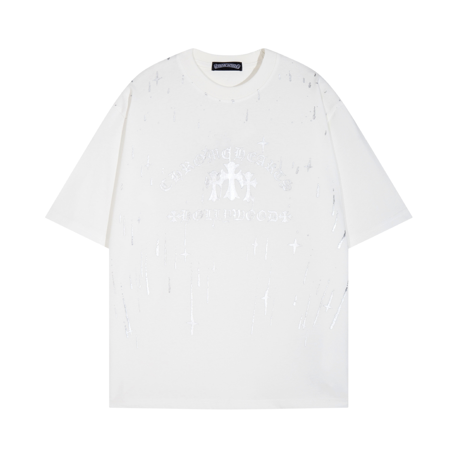 Chrome Hearts クロムハーツ  一日中快適 柔らかい半袖Tシャツ 2色兼用 男女兼用 レディース メンズ 6045