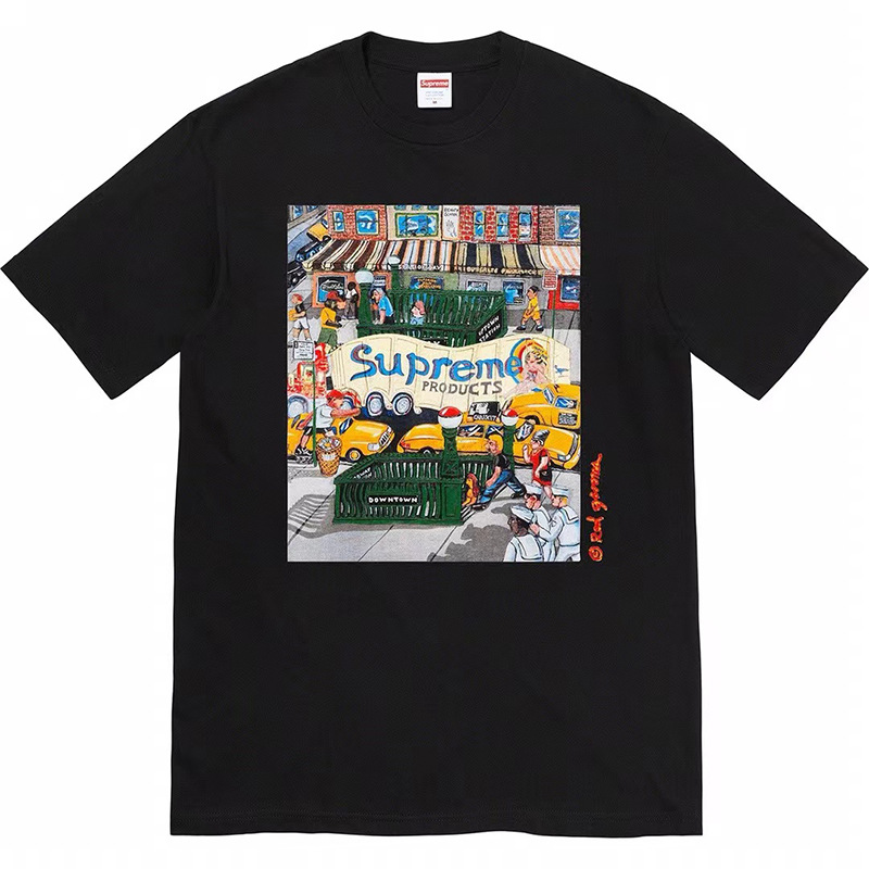 シュプリーム  Standard スタンダード 半袖 Tシャツ 10色兼用 男女兼用 レディース メンズ