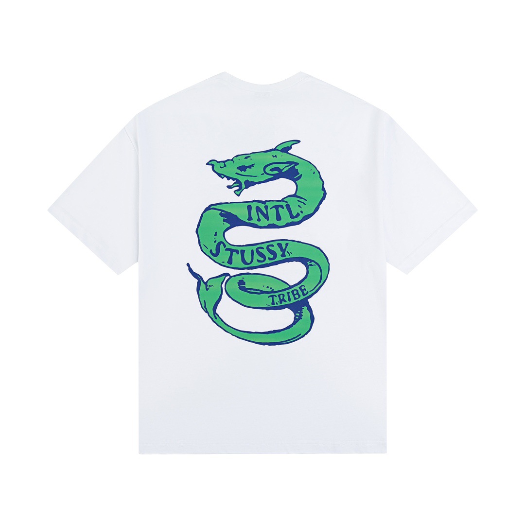 Stussy ステューシー  通気性抜群 夏にぴったりの半袖シャツ 2色兼用 男女兼用 レディース メンズ 636